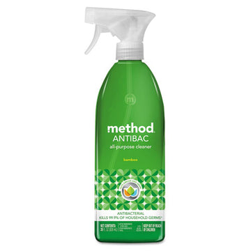 Method® Antibac All-purpose Cleaner, Bamboo, 28 Oz Spray Bottle, 8-carton freeshipping - TVN Wholesale